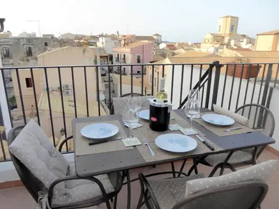 Balcone o terrazza di Casa Dei Nonni - Apartment in Syracuse