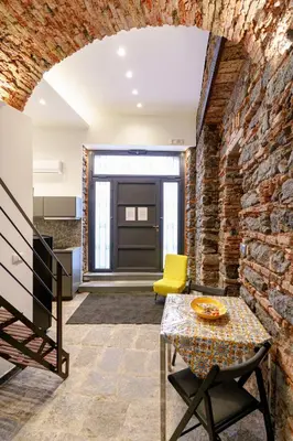 Cucina o angolo cottura di Antico Basolato House