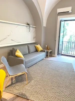 Area soggiorno di Duomo Treehouse