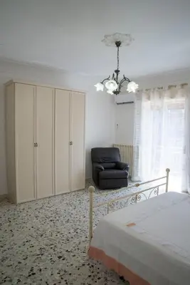 Letto o letti in una camera di La casetta di Anna
