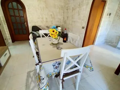 Area soggiorno di Casa Emanuele