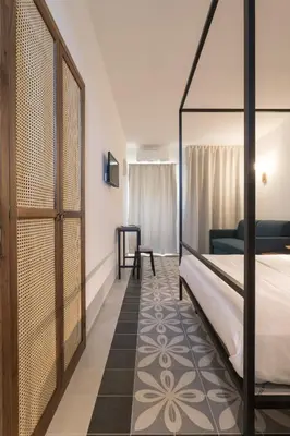 Letto o letti in una camera di Heraia
