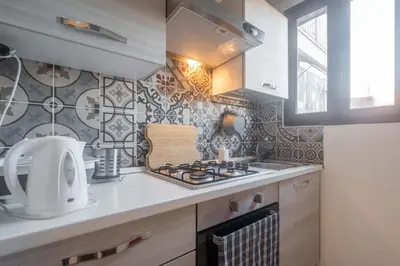 Cucina o angolo cottura di Old Catania Terrace 2