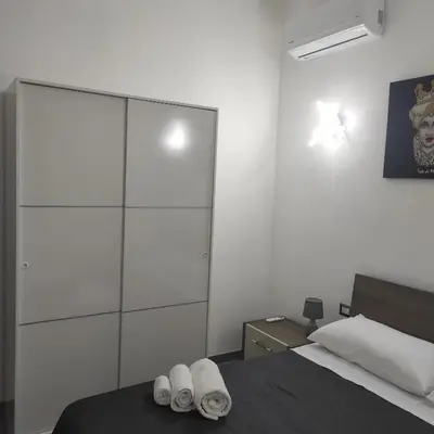 Letto o letti in una camera di Villa Hippodrom-INDEPENDENT VILLA WITH POOL