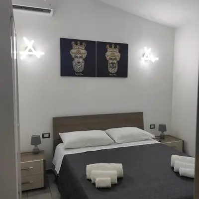 Letto o letti in una camera di Villa Hippodrom-INDEPENDENT VILLA WITH POOL