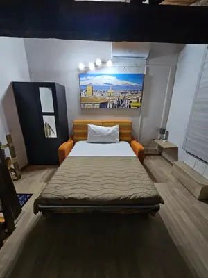 Letto o letti in una camera di Desy's house - Apartments with Arch View, Catania Historic Center