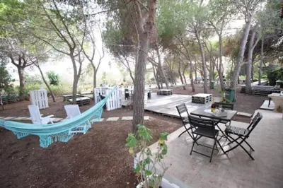 Giardino di Two-room apartment in residence - relax - Air conditioned - Wi-fi