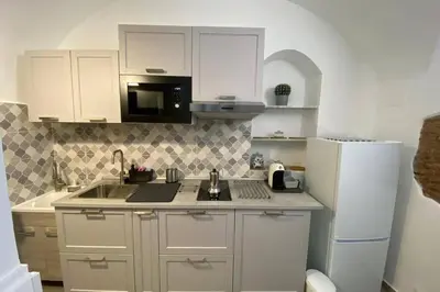 Cucina o angolo cottura di Catania Dammuso house