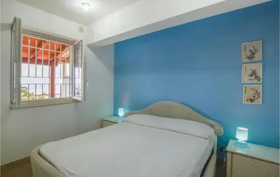 Letto o letti in una camera di Beautiful Home In Pozzallo With Wifi