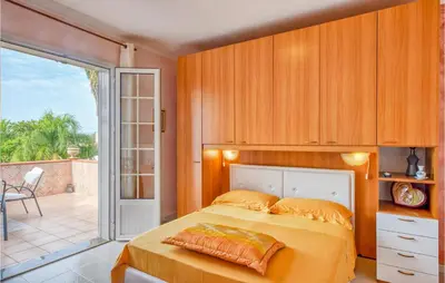 Letto o letti in una camera di Amazing Home In Siracusa With Wifi