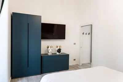 Letto o letti in una camera di Il Moro Apartment