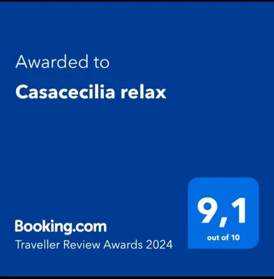 Certificato, attestato, insegna o altro documento esposto da Casacecilia relax