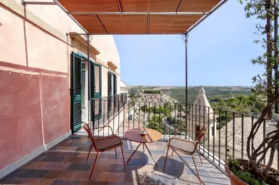 Balcone o terrazza di Casa Rosa