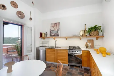Cucina o angolo cottura di Casa Rosa