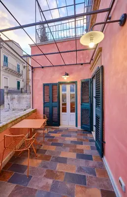 Balcone o terrazza di Casa Rosa