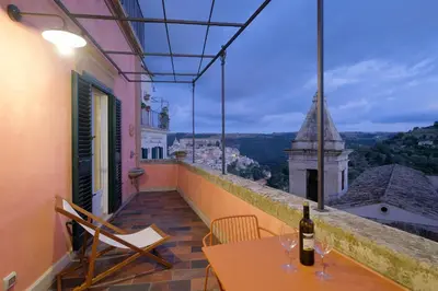 Balcone o terrazza di Casa Rosa