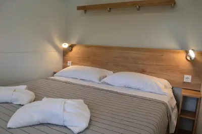 Letto o letti in una camera di Oasi Pacaru Village