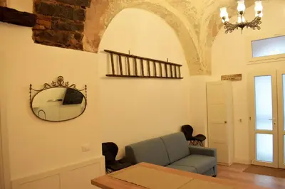 Area soggiorno di Casa di Tano