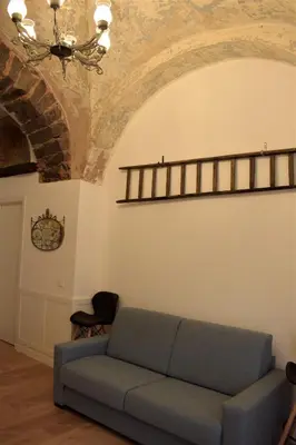 Area soggiorno di Casa di Tano
