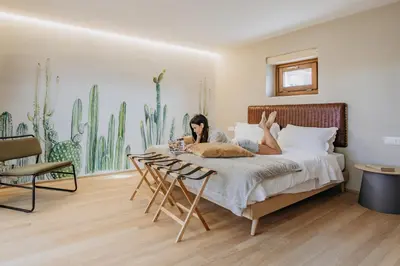 Letto o letti in una camera di Ortigia Suite - Don Diego