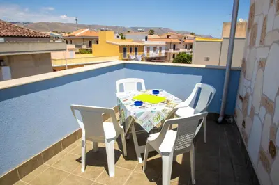 Balcone o terrazza di la casa di miky