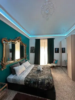 Letto o letti in una camera di Dimora Lucia