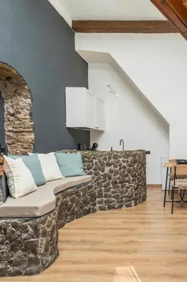 Area soggiorno di Gesuiti Home - Lumina Collection