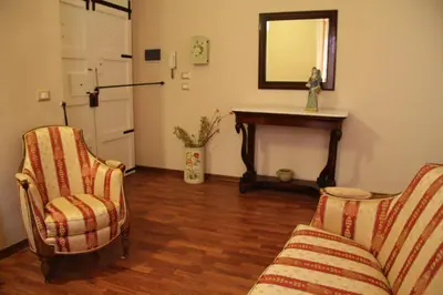 Area soggiorno di Casa Vacanza Icaros, Ortigia hictoric center, 200 mt from the beach