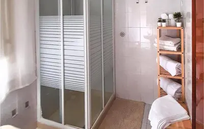 Letto o letti in una camera di Beautiful Home In Siracusa With Kitchen