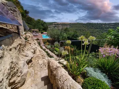 Paesaggio naturale nelle vicinanze del bed & breakfast