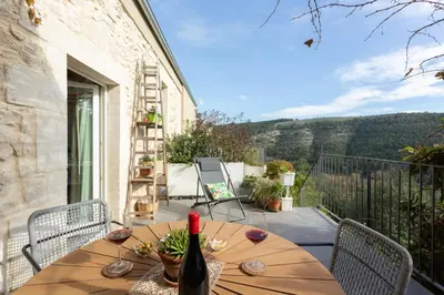 Paesaggio naturale nelle vicinanze del bed & breakfast