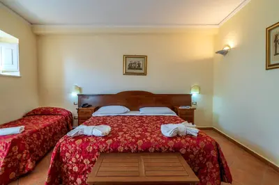Letto o letti in una camera di Hotel Mediterraneo