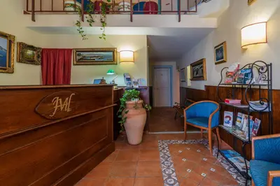 Area soggiorno di Hotel Mediterraneo