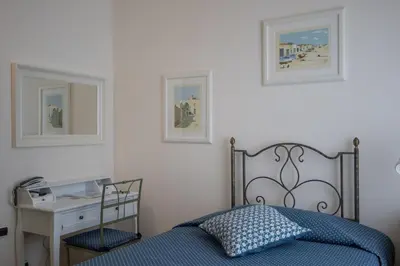 Letto o letti in una camera di Hotel Posta