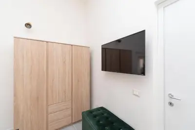TV o dispositivi per l'intrattenimento presso Avolio apartment