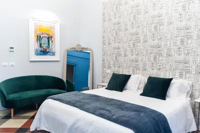 Letto o letti in una camera di CATARINA SUITES - CENTRO STORICO