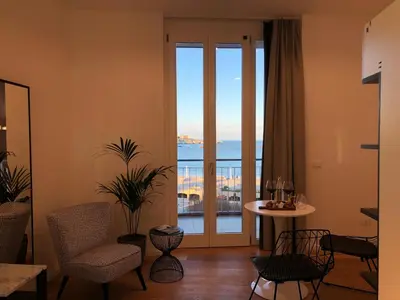 Area soggiorno di La Vacanza Ortigia