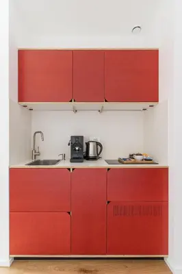 Cucina o angolo cottura di La Vacanza Ortigia