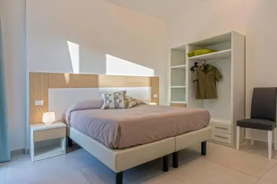 Letto o letti in una camera di Syraka Camere