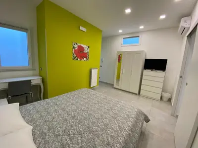 Letto o letti in una camera di Terramia