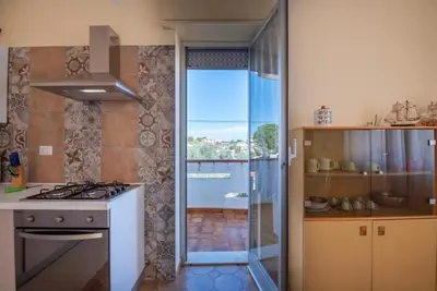 Cucina o angolo cottura di Casa Valvo Lido di Noto