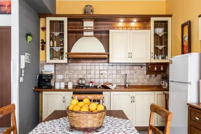 Cucina o angolo cottura di La casa di Marta