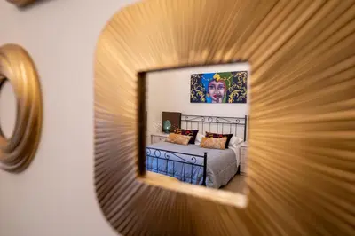 Letto o letti in una camera di Sicily in Home Centro Catania Pescheria
