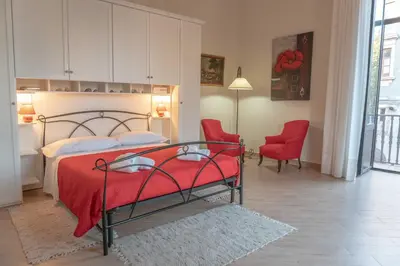 Letto o letti in una camera di Sicily in Home Centro Catania Pescheria