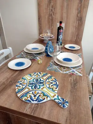 Planimetria di Ragusa exclusive flat with terrace & BBQ