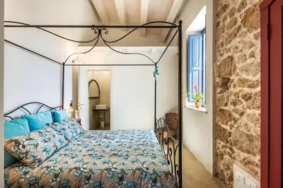 Letto o letti in una camera di MichaEl garden
