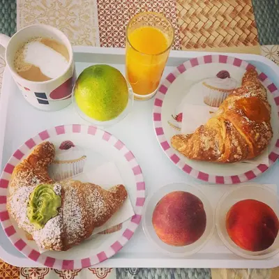 Cibo presso il bed & breakfast o nelle vicinanze