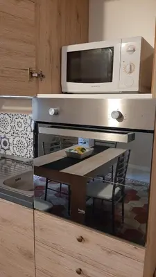 Cucina o angolo cottura di Flower house