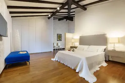 Letto o letti in una camera di Blue Moon
