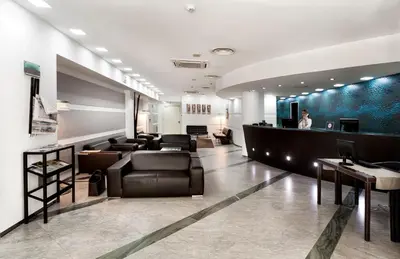 Area soggiorno di Mediterraneo Palace Hotel